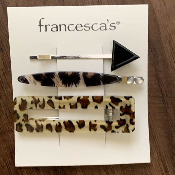 Francesca’s collections kelia mixed shape barrette - Picture 7 of 8